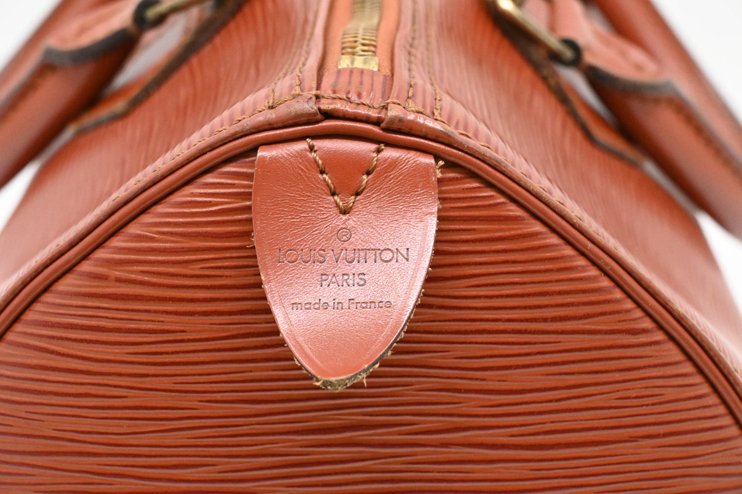 Louis Vuitton Speedy 30 in Kenyan Fauve Epi Leather