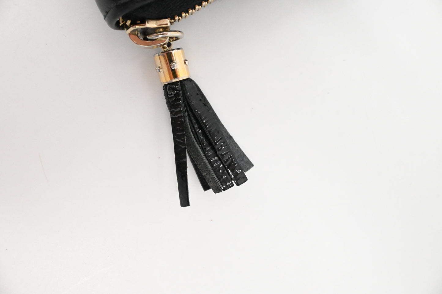 Gucci Long Zippy Wallet in Black Pattent Leather