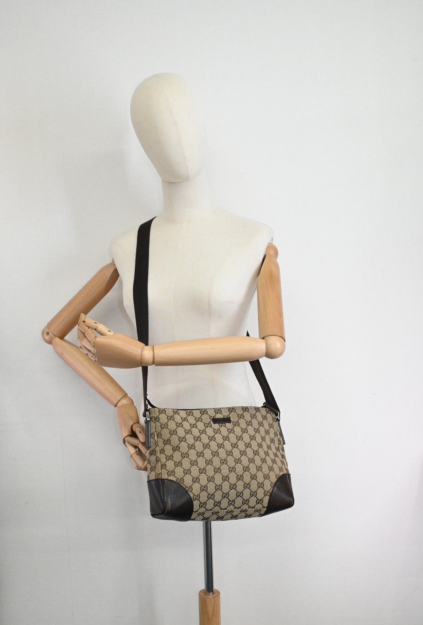 Gucci Crossbody Bag in Brown GG Canvas