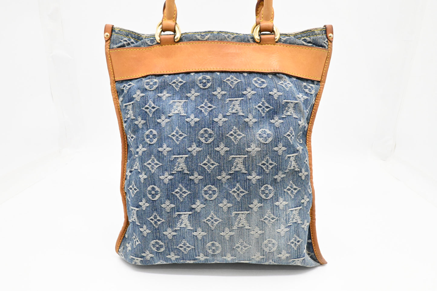 Louis Vuitton Flat Shopper in Monogram Denim