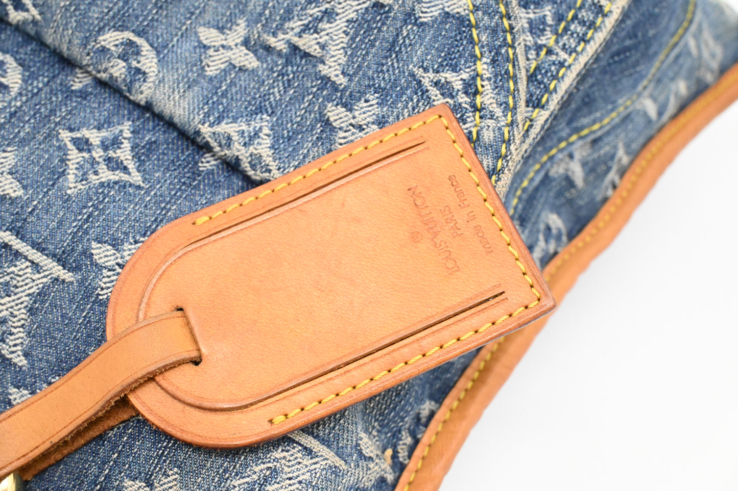 Louis Vuitton Flat Shopper in Monogram Denim