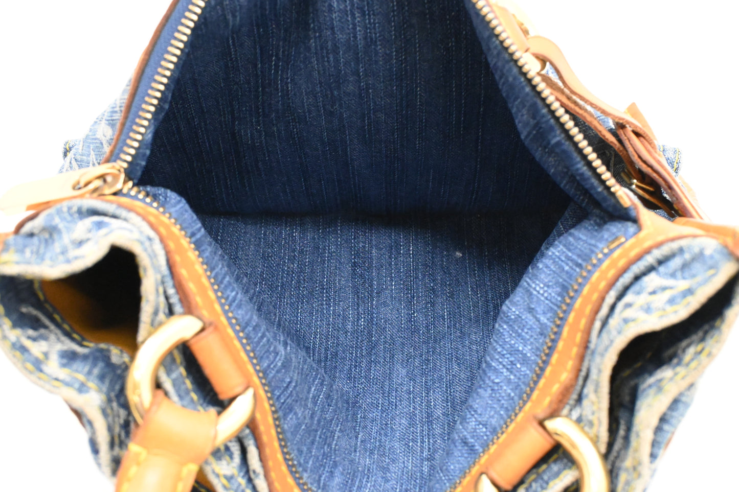 Louis Vuitton Flat Shopper in Monogram Denim