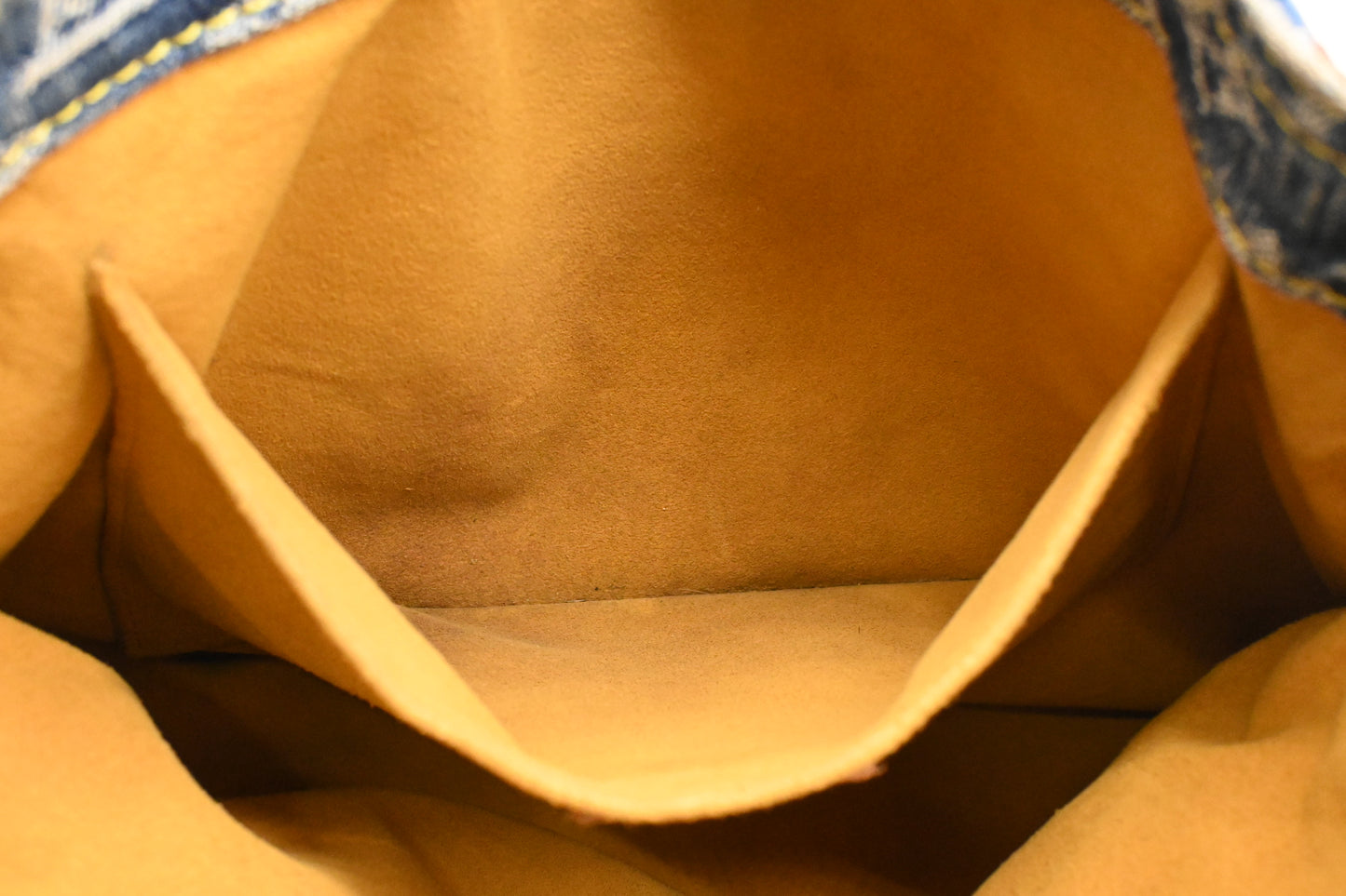 Louis Vuitton Flat Shopper in Monogram Denim
