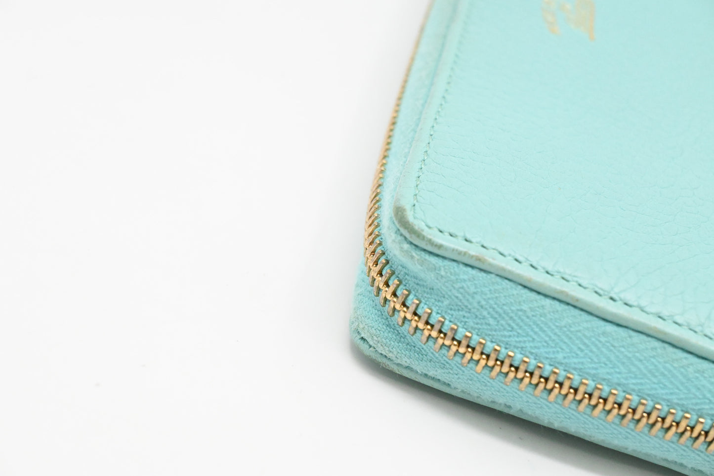 Gucci Zippy Wallet in Teal Leather
