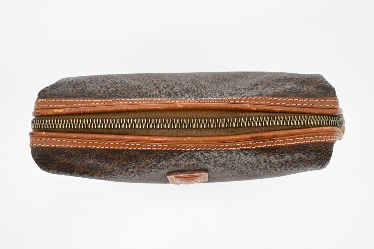 Celine Pouch in Macadam Canvas