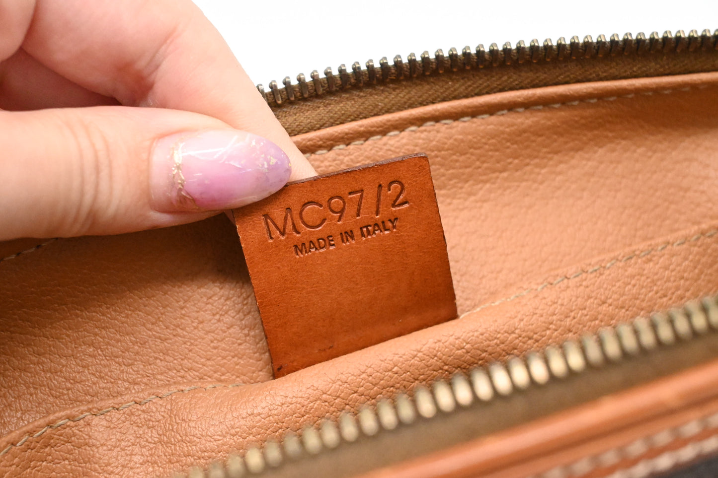 Celine Pouch in Macadam Canvas