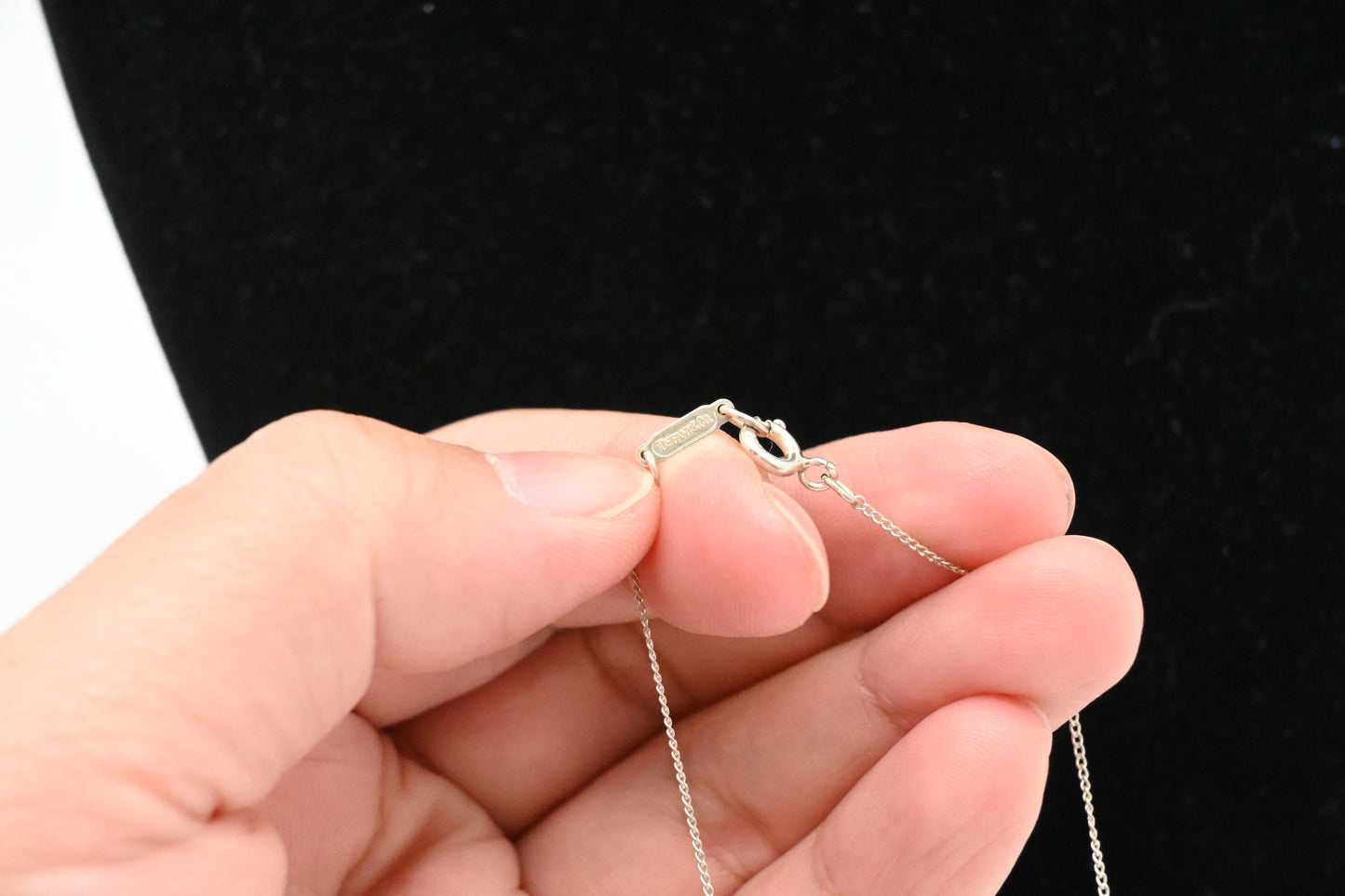 Tiffany & Co. Triple Heart Necklace in Sterling Silver