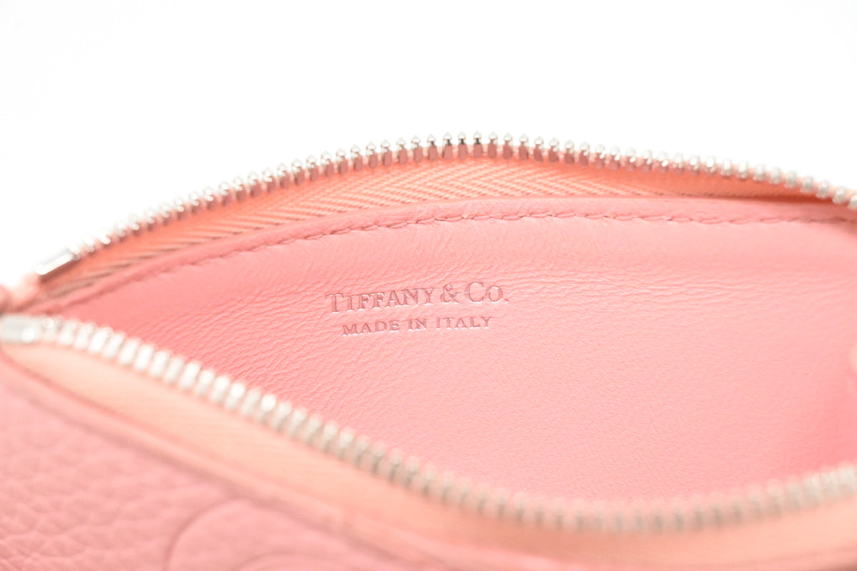 Tiffany & Co. Card Holder in Pink Leather
