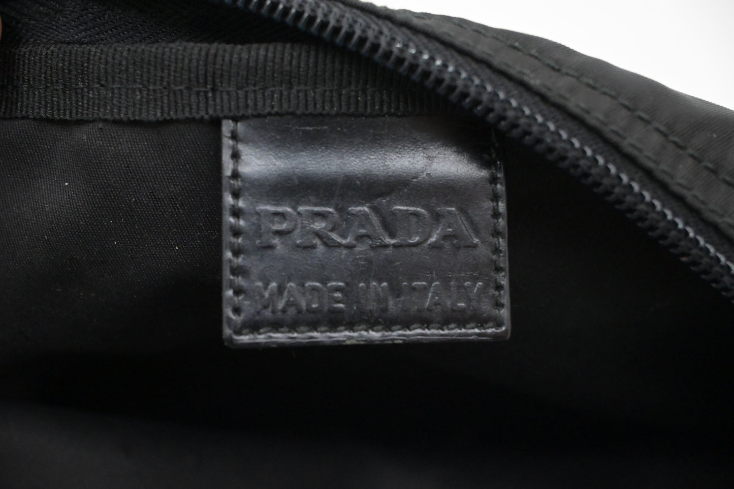 Prada Pouch in Black Nylon