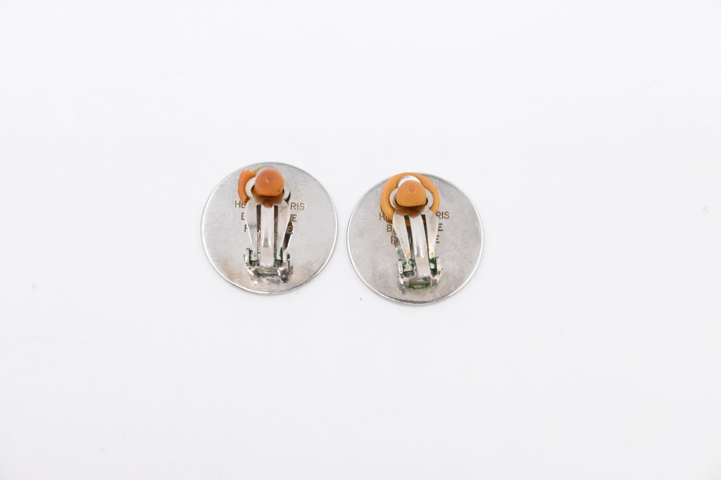 Hermes "Clou de Selle" Clip On Earrings