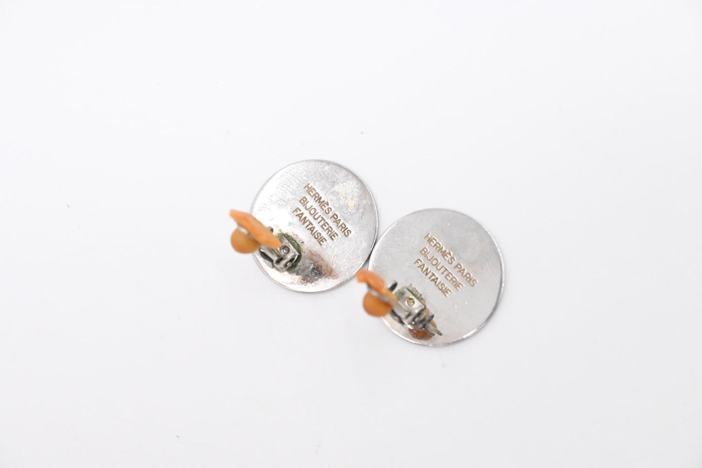 Hermes "Clou de Selle" Clip On Earrings