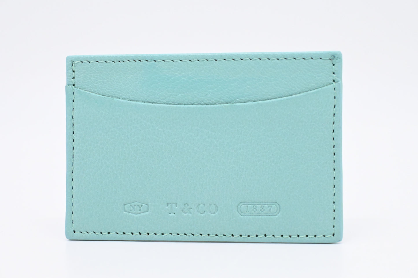 Tiffany & Co. Card Case in Tiffany Blue Leather