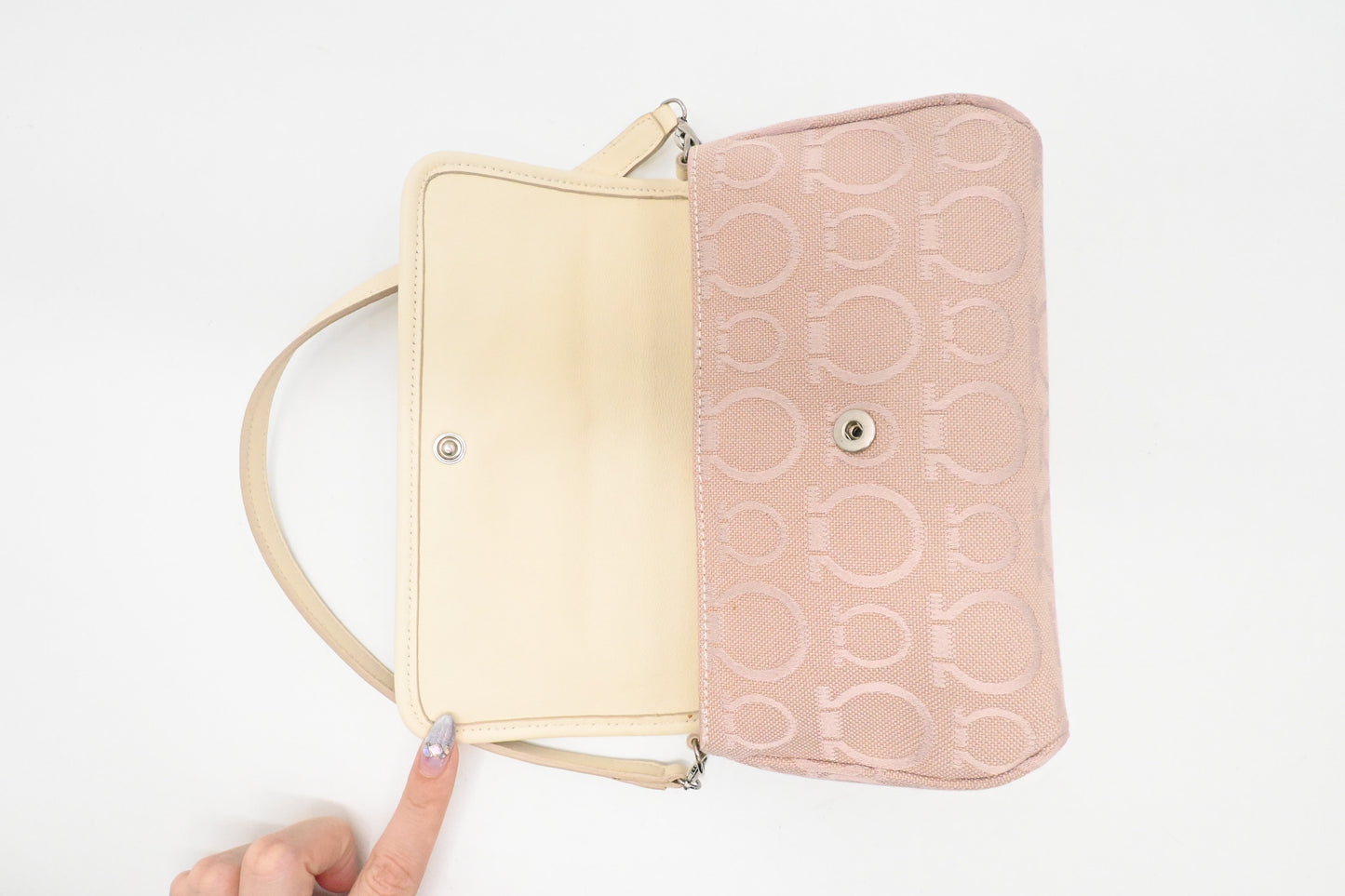 Ferragamo Handbag in Pink Canvas