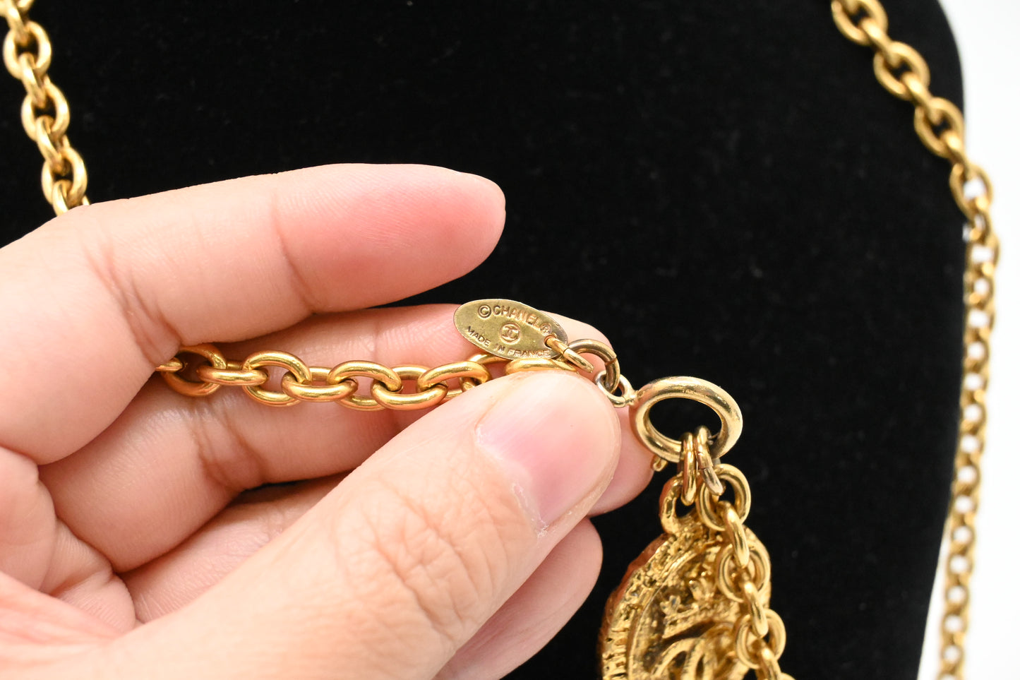 Chanel Medallion Necklace