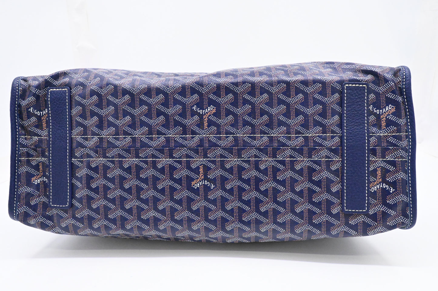 Goyard Hardy PM in Navy Blue Goyardine Canvas