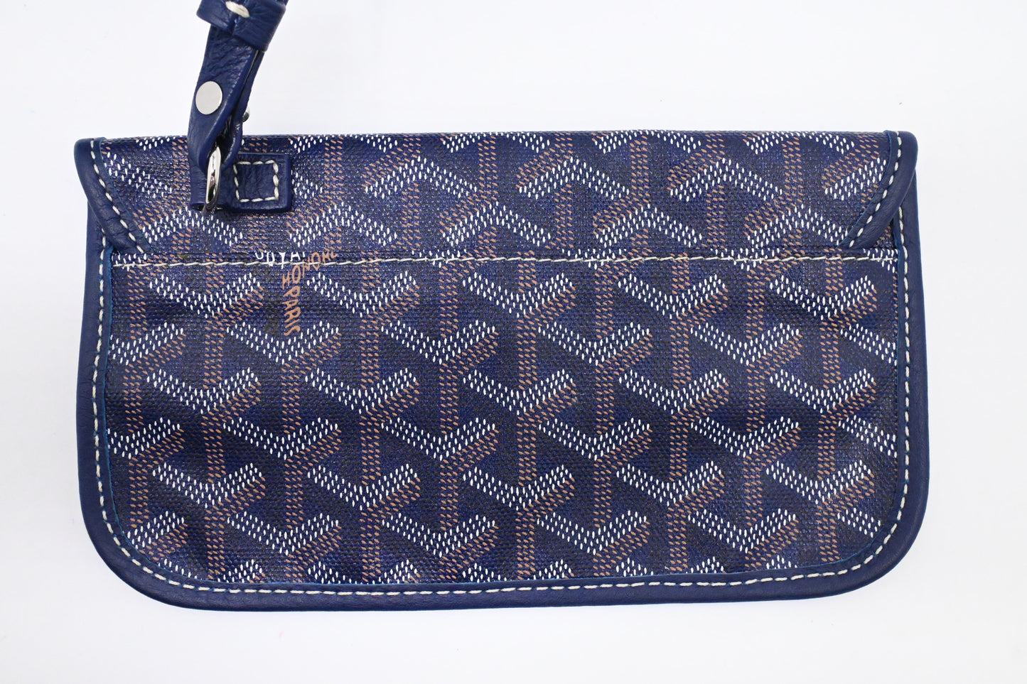 Goyard Hardy PM in Navy Blue Goyardine Canvas