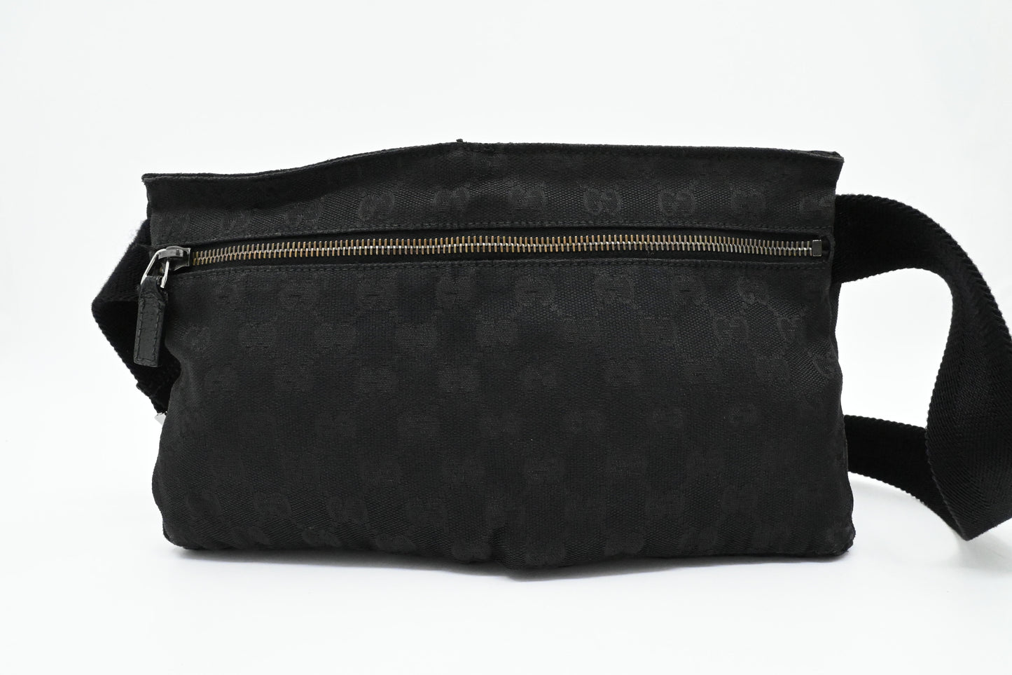 Gucci Bumbag in Black GG Canvas