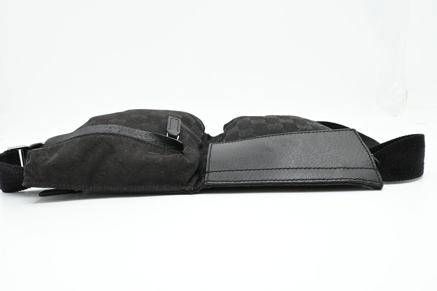 Gucci Bumbag in Black GG Canvas