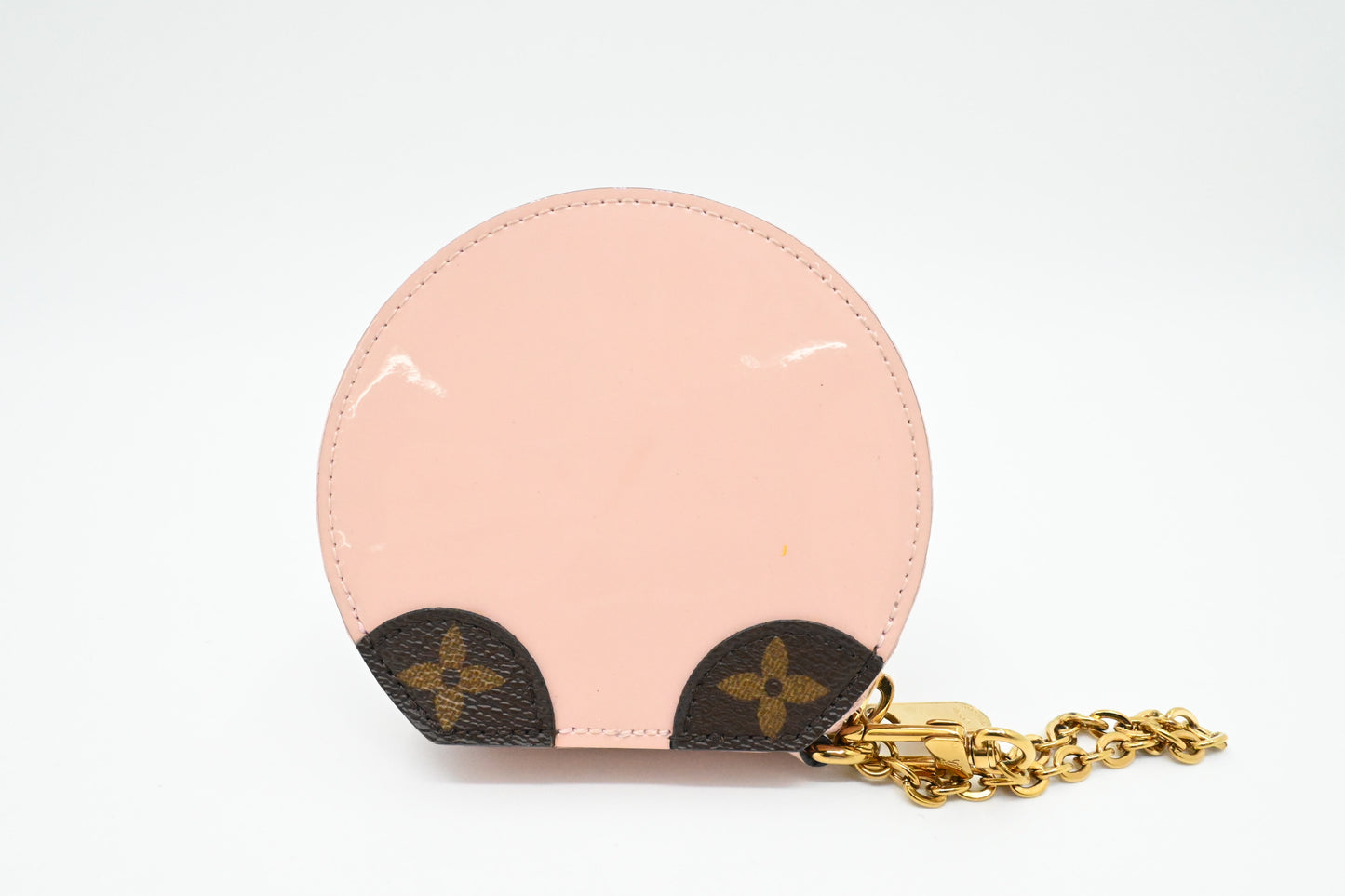 Louis Vuitton Micro Boîte Chapeau in Pink Vernis Leather and Monogram Canvas