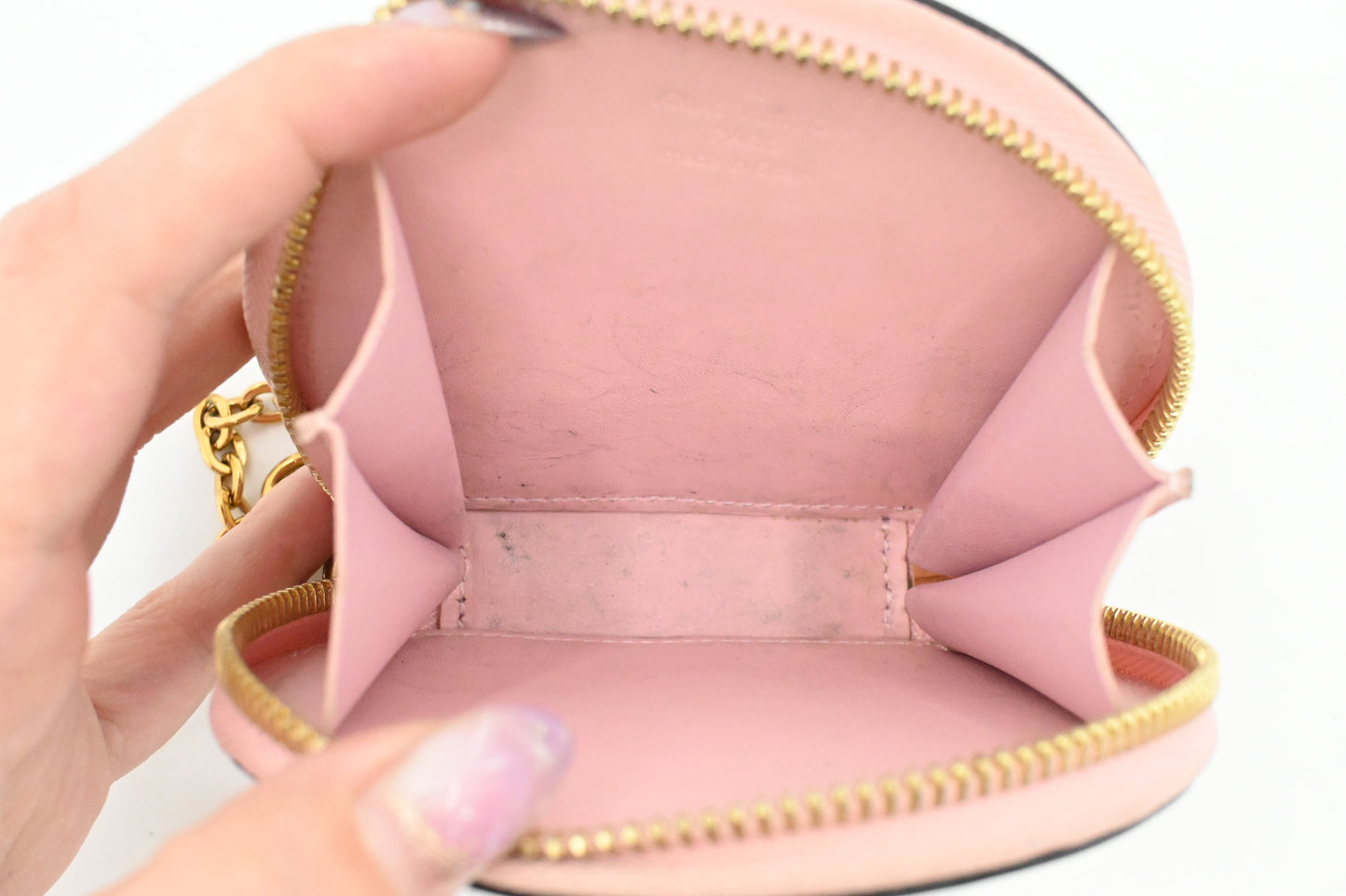 Louis Vuitton Micro Boîte Chapeau in Pink Vernis Leather and Monogram Canvas