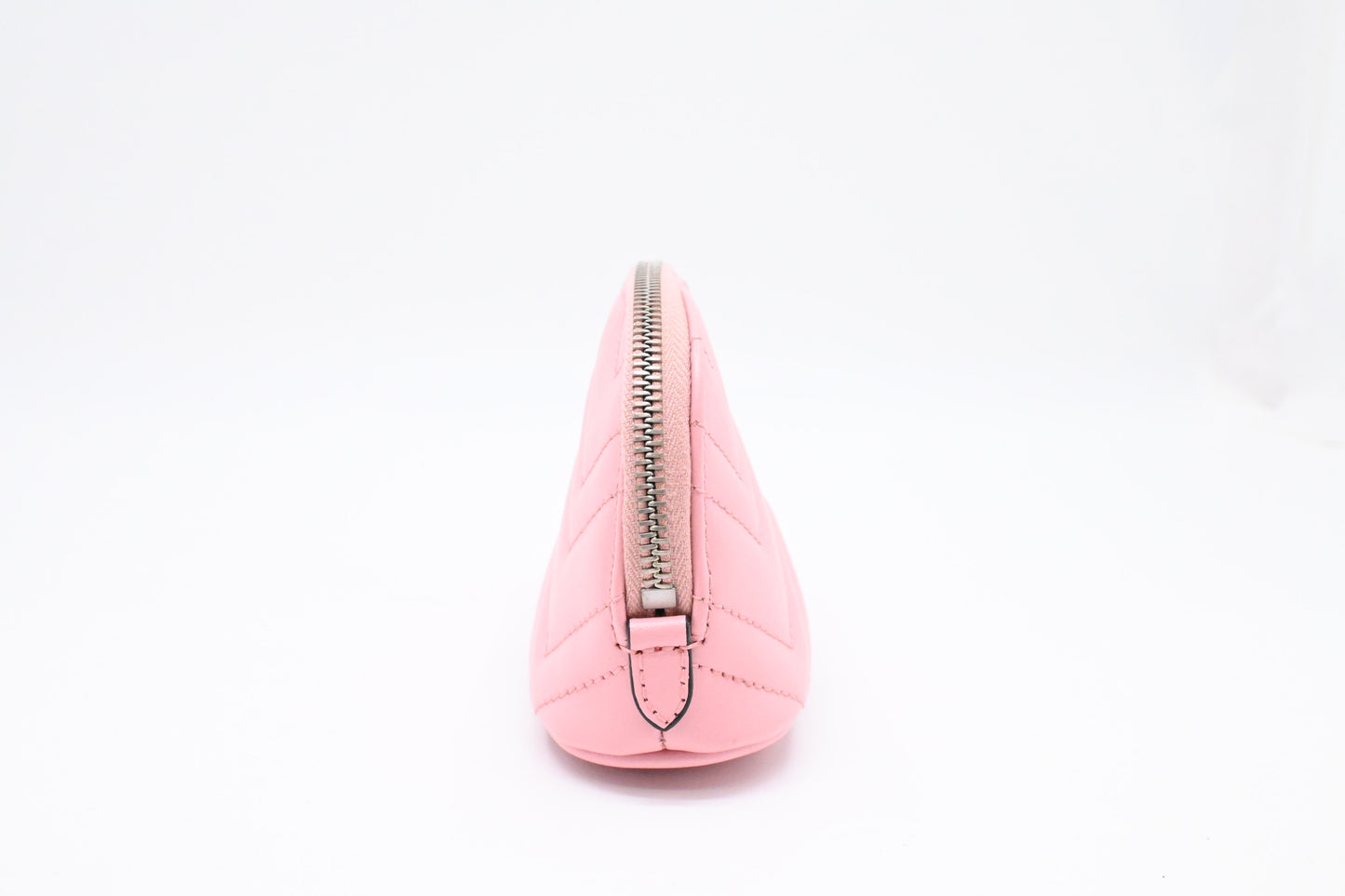 Gucci GG Marmont Key Pouch in Pink Leather