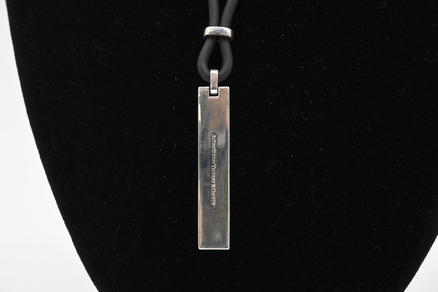 Tiffany & Co. Atlas Bar Necklace in Sterling Silver