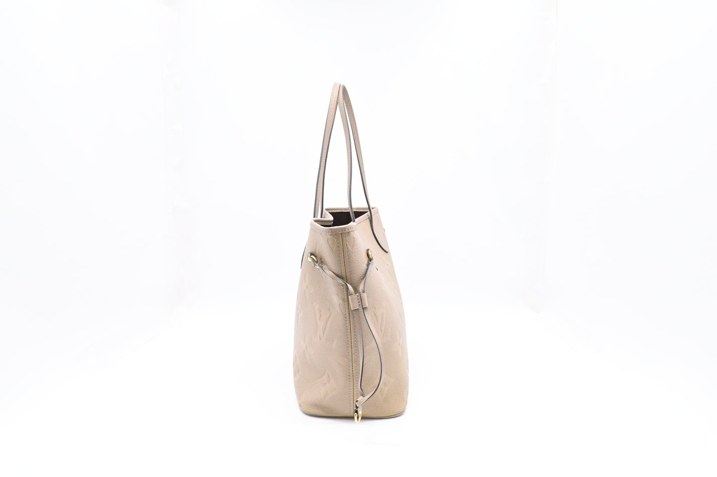 Louis Vuitton Neverfull MM in Turtledove Empreinte Leather