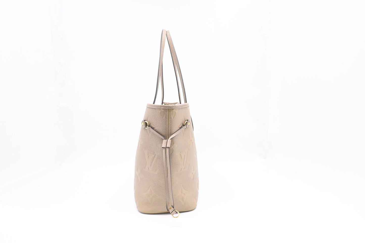 Louis Vuitton Neverfull MM in Turtledove Empreinte Leather