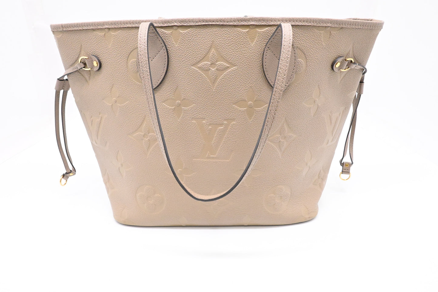 Louis Vuitton Neverfull MM in Turtledove Empreinte Leather