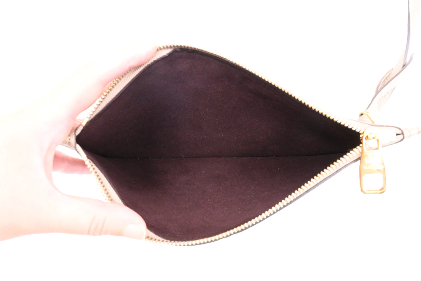 Louis Vuitton Neverfull MM in Turtledove Empreinte Leather