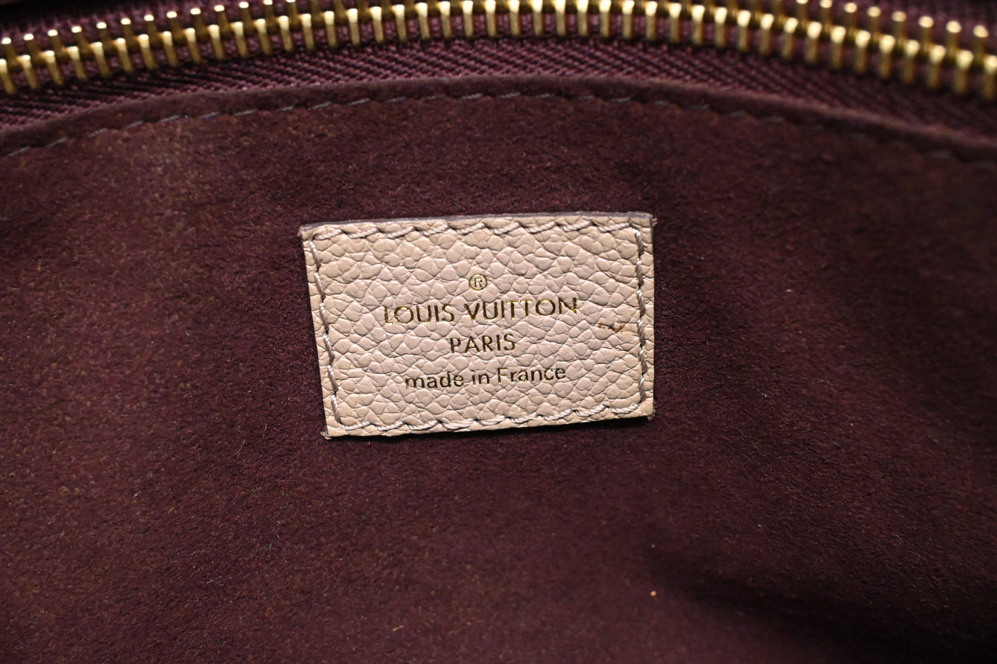 Louis Vuitton Neverfull MM in Turtledove Empreinte Leather