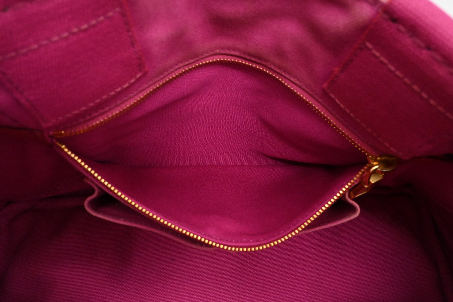 Prada Large Canapa Tote in Pink Canvas