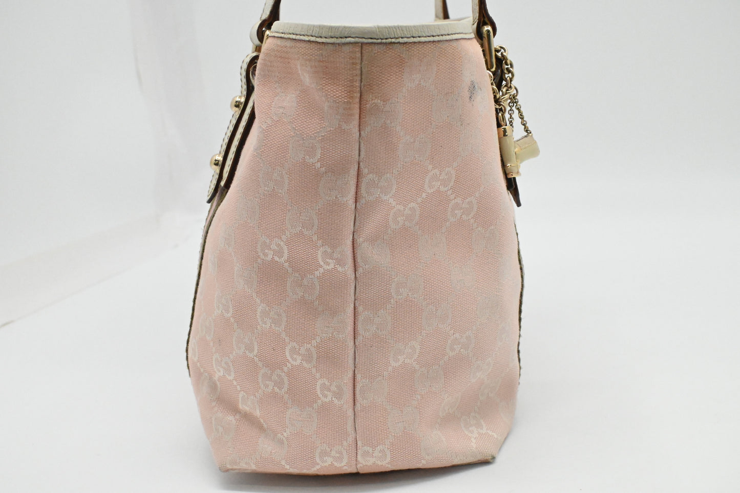 Gucci Tote Bag in Pink GG Canvas