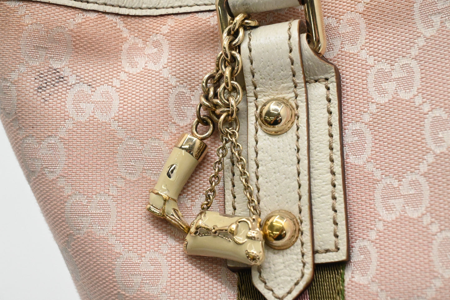 Gucci Tote Bag in Pink GG Canvas
