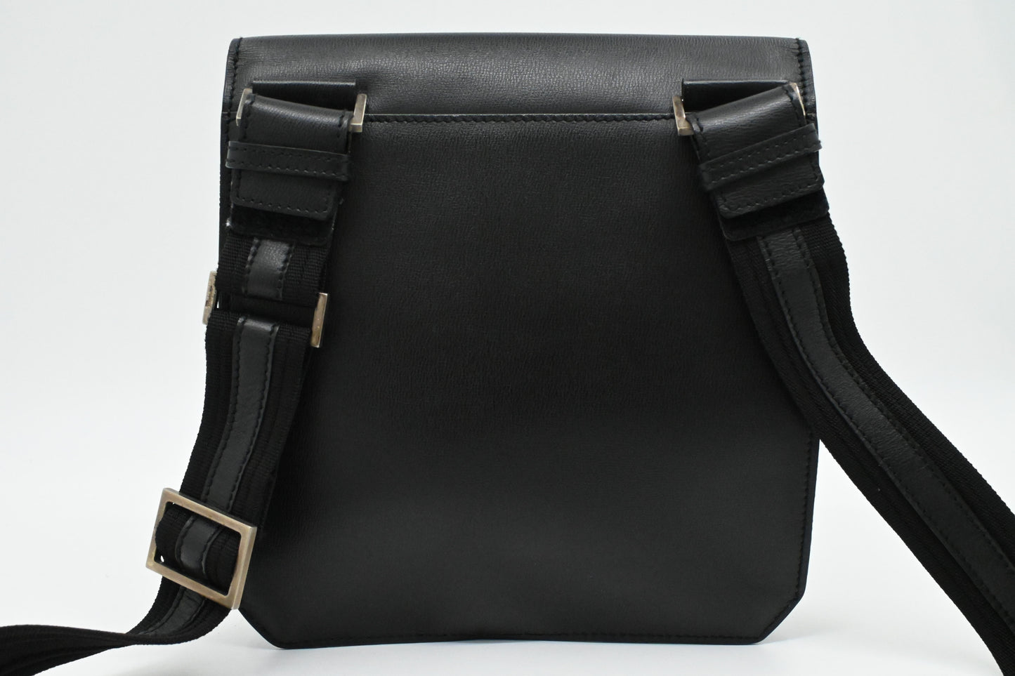 Ferragamo Crossbody Bag in Black Leather