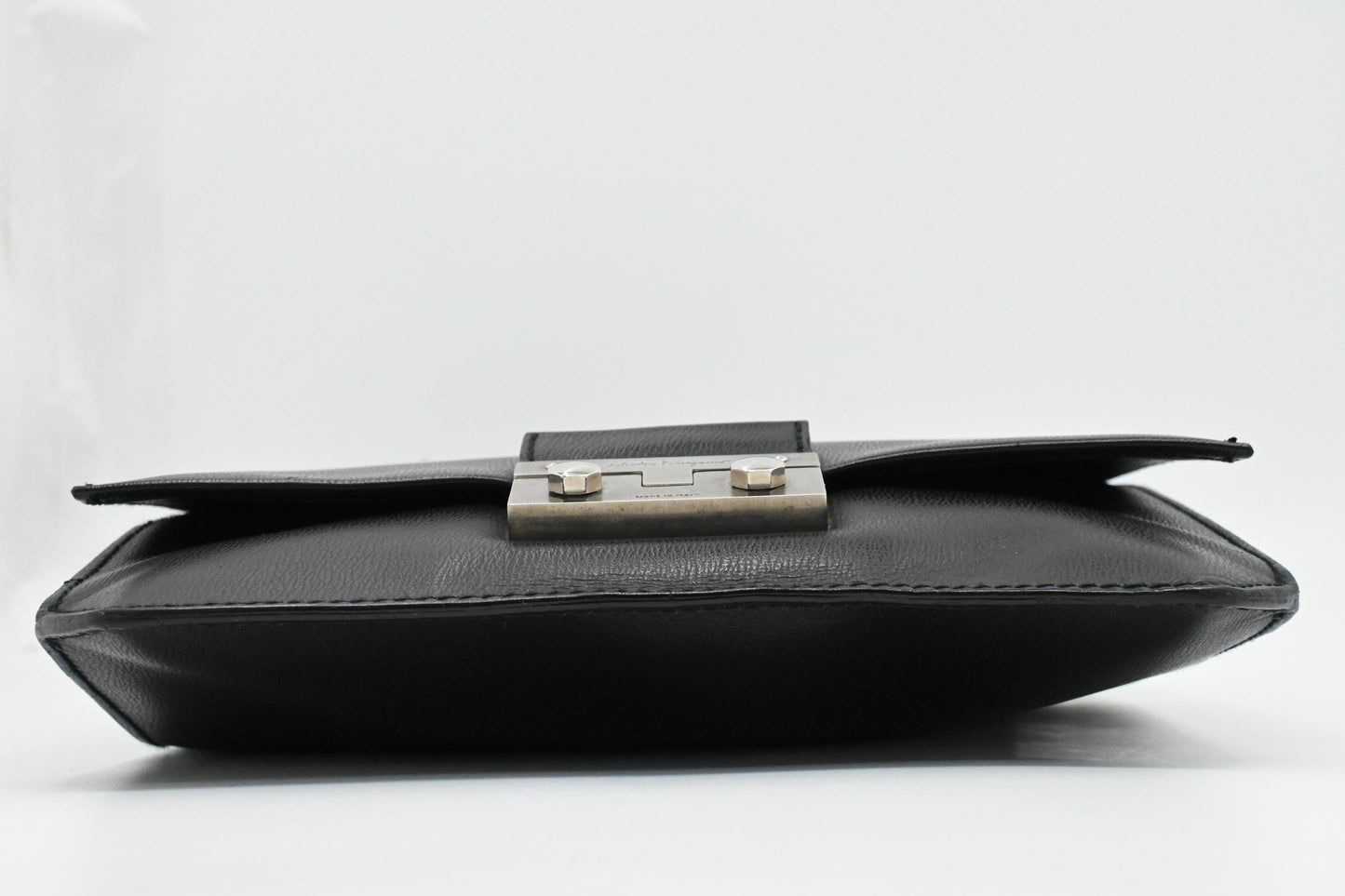 Ferragamo Crossbody Bag in Black Leather