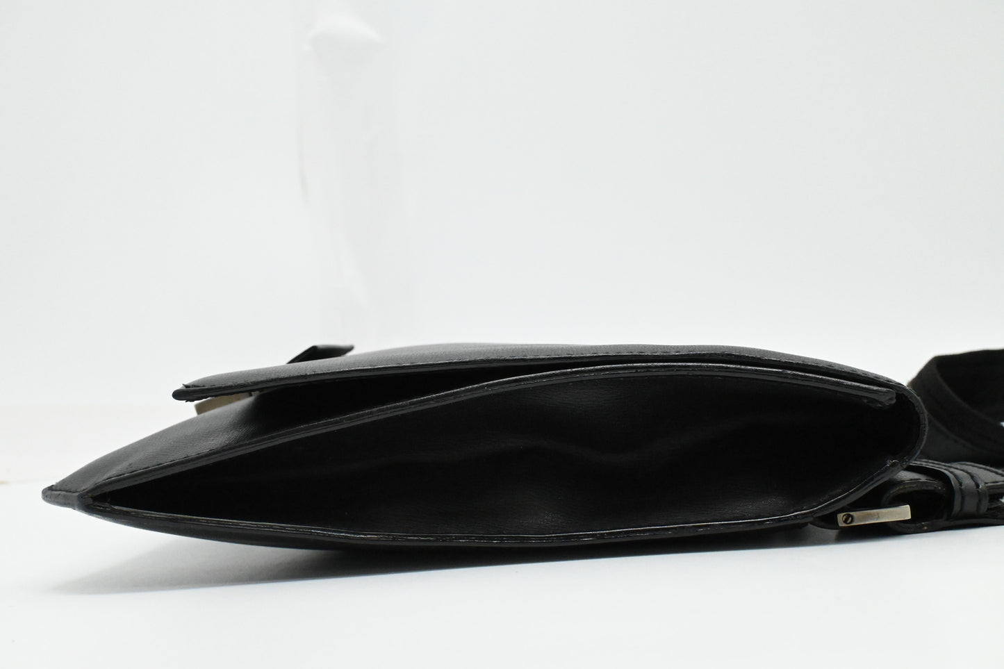 Ferragamo Crossbody Bag in Black Leather
