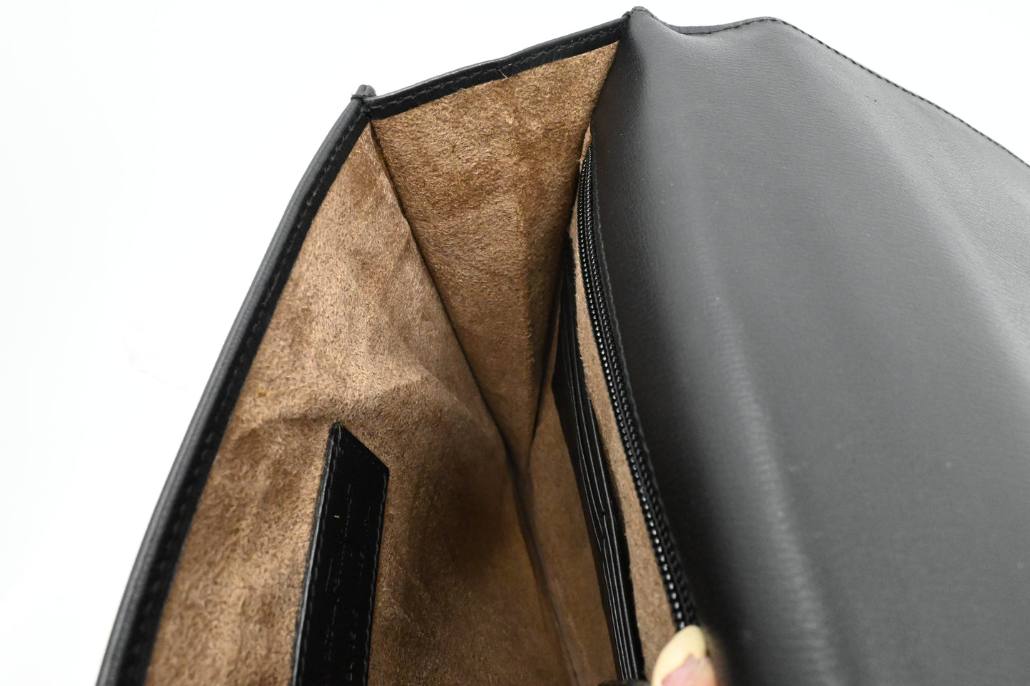 Ferragamo Crossbody Bag in Black Leather