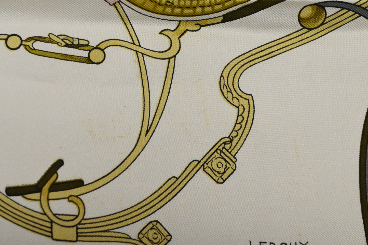 Hermes 'Springs' Carre 90 in Pink Silk