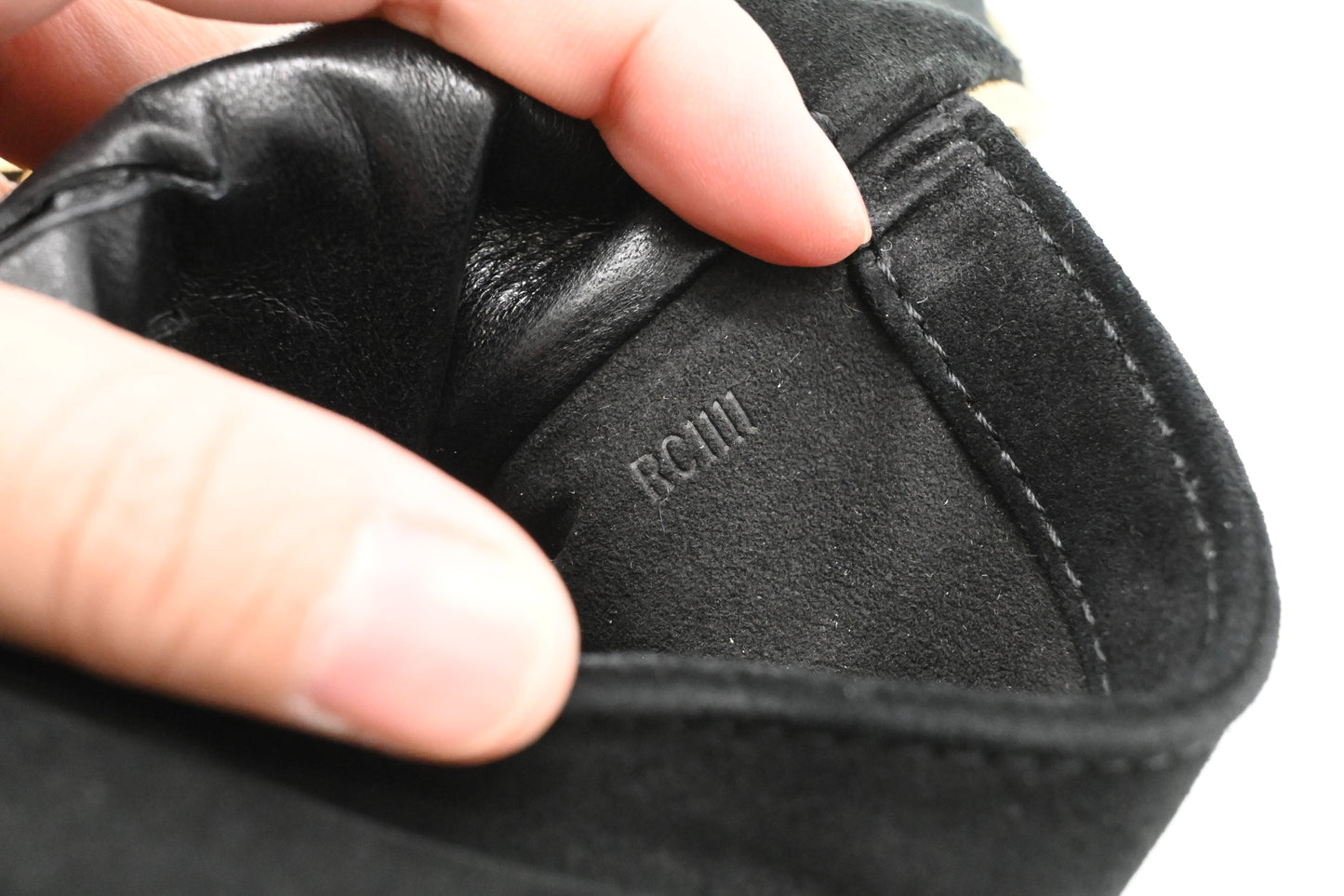 Louis Vuitton Sofia Coppola Clutch in Black Suede