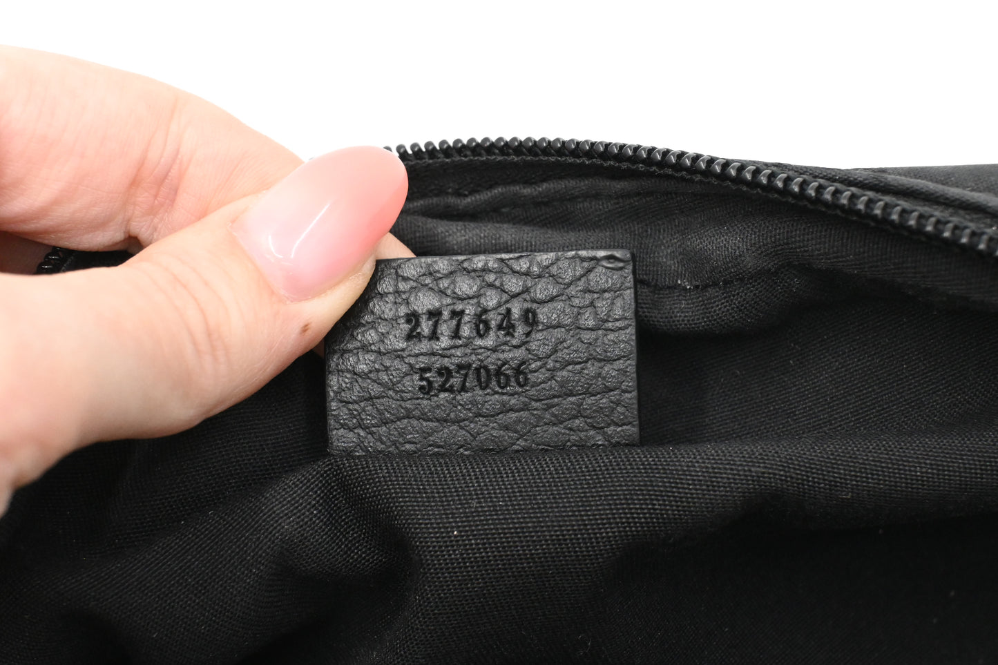 Gucci Pouch in Black Canvas