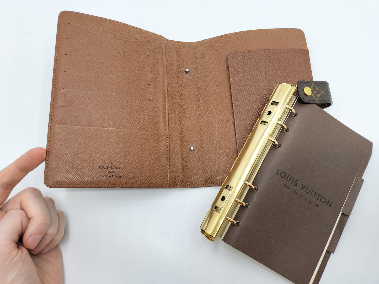 Louis Vuitton Agenda MM in Monogram Canvas
