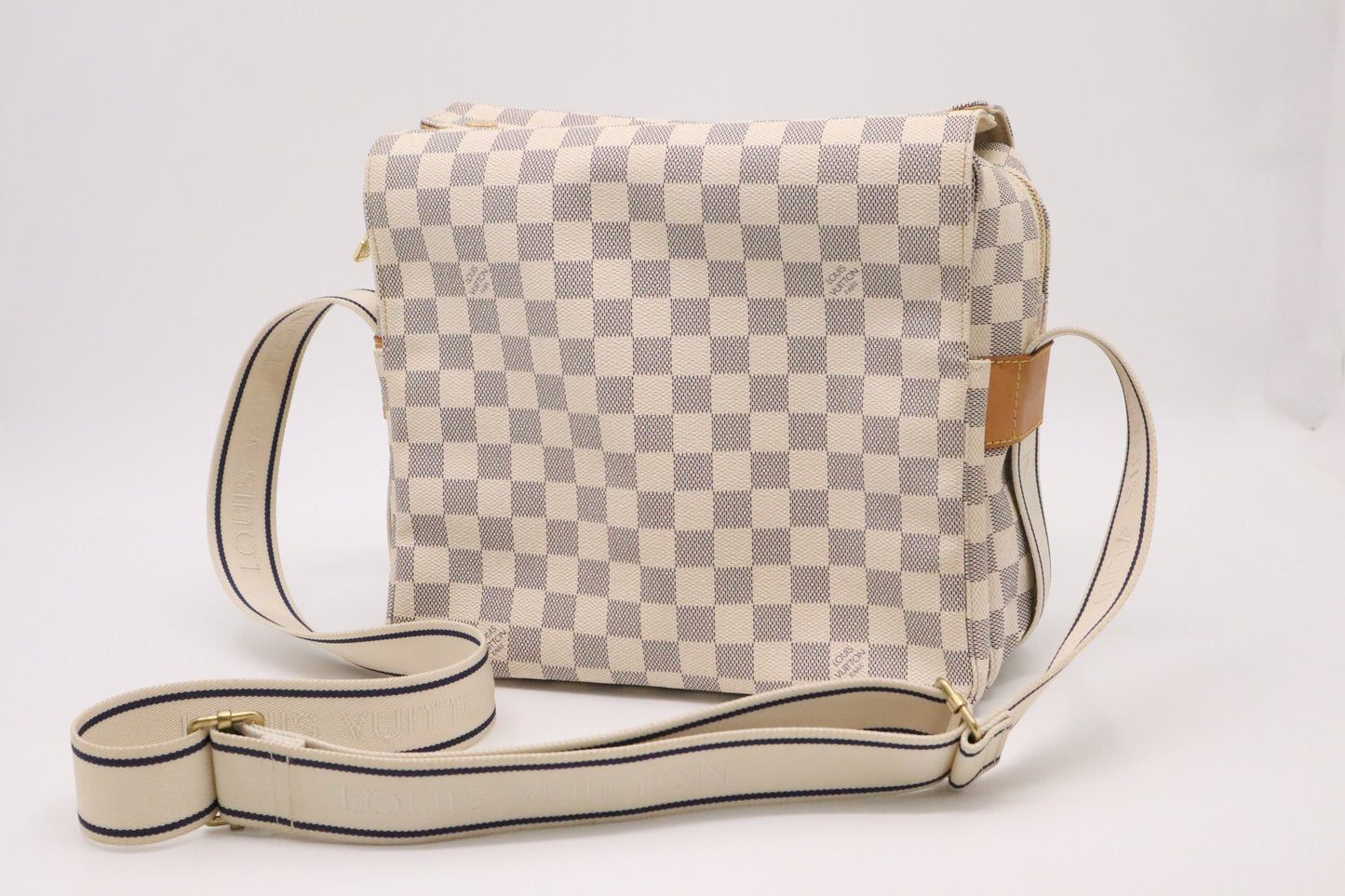 Louis Vuitton Naviglio in Damier Azur Canvas