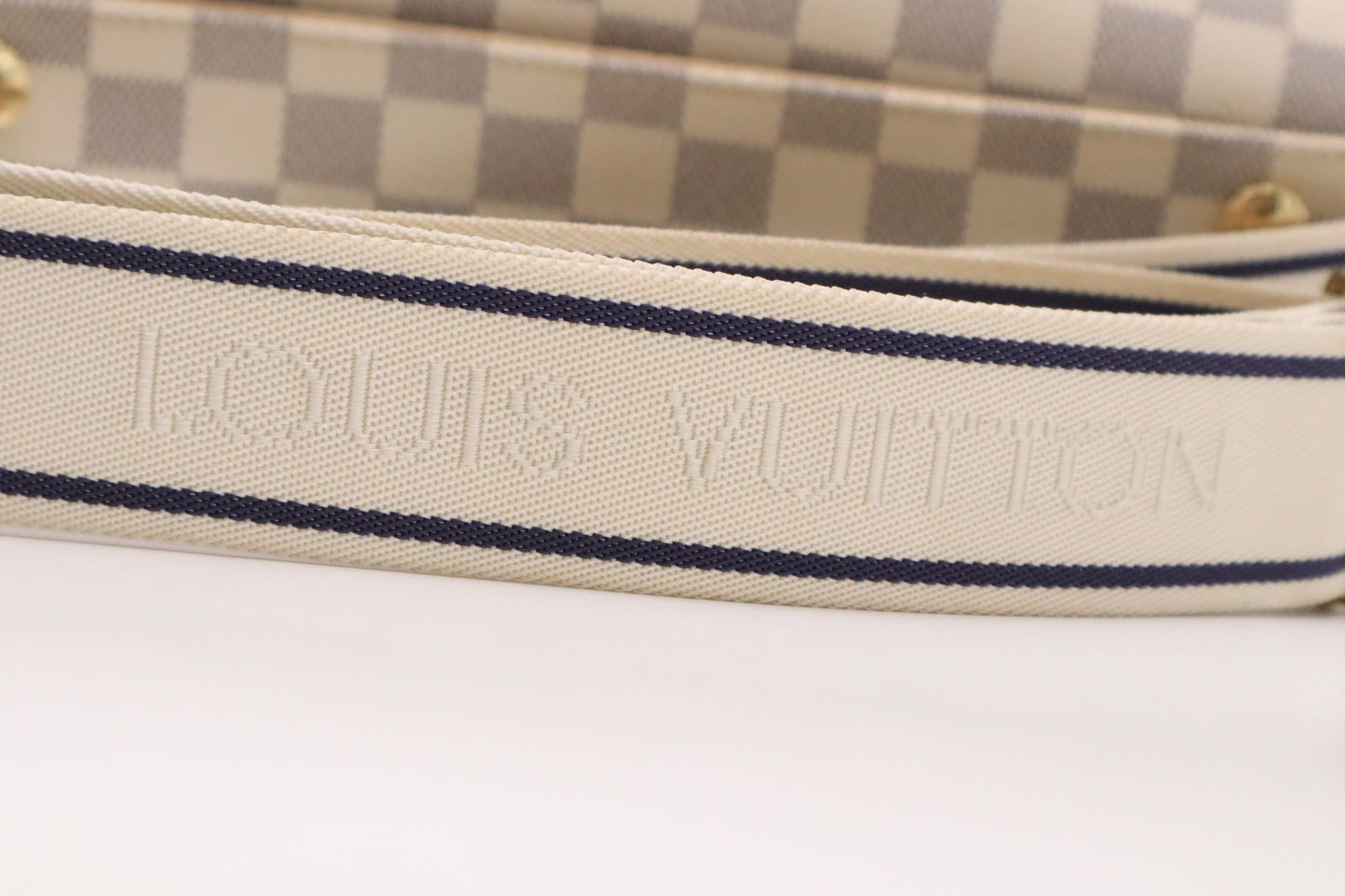 Louis Vuitton Naviglio in Damier Azur Canvas