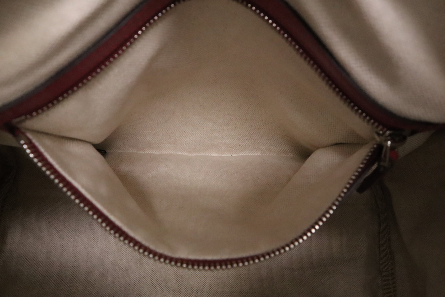 Gucci Boston Bag in Red Guccissima Coated Canvas