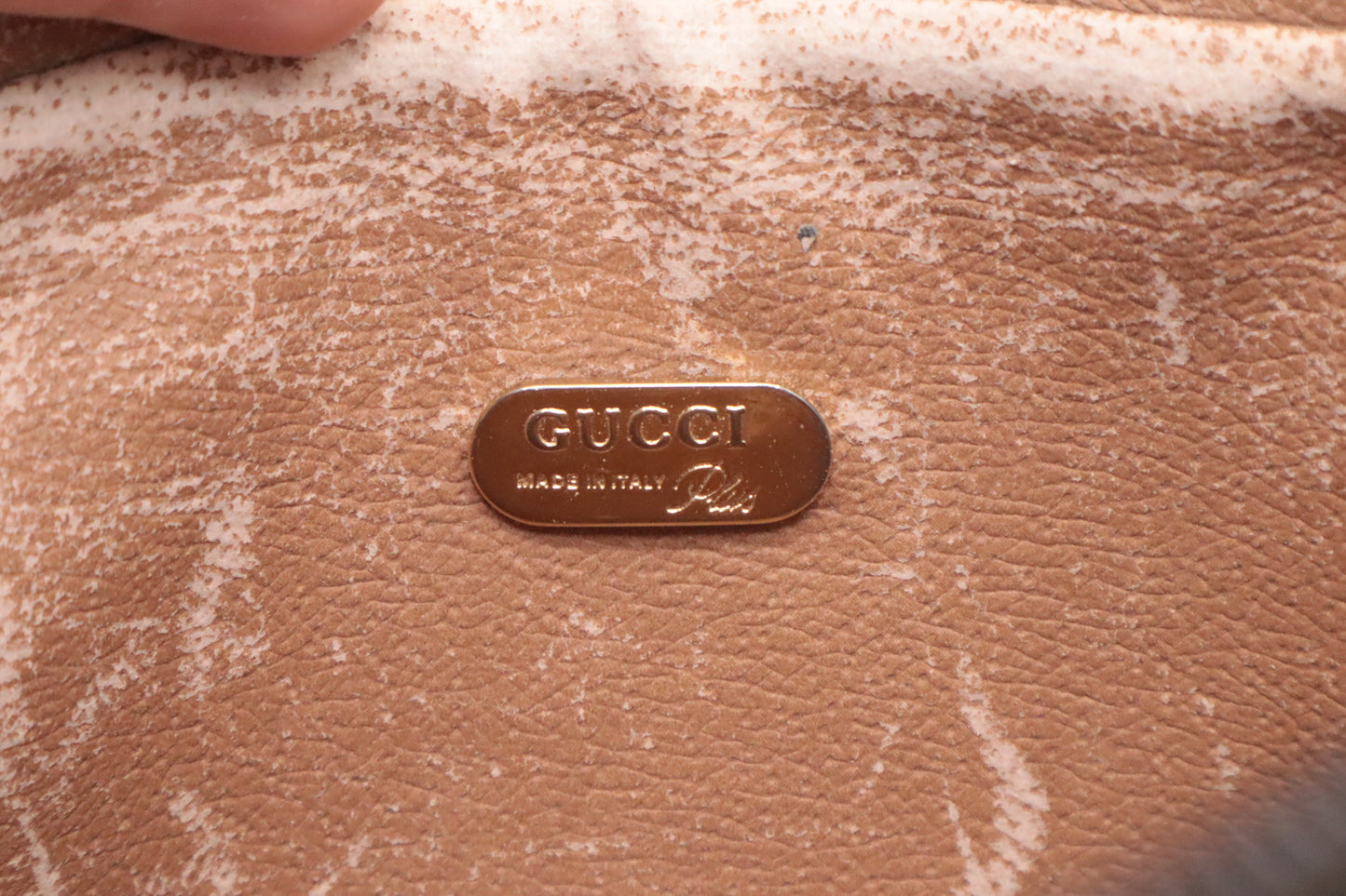 Gucci Clutch Bag in GG Plus Supreme Canvas