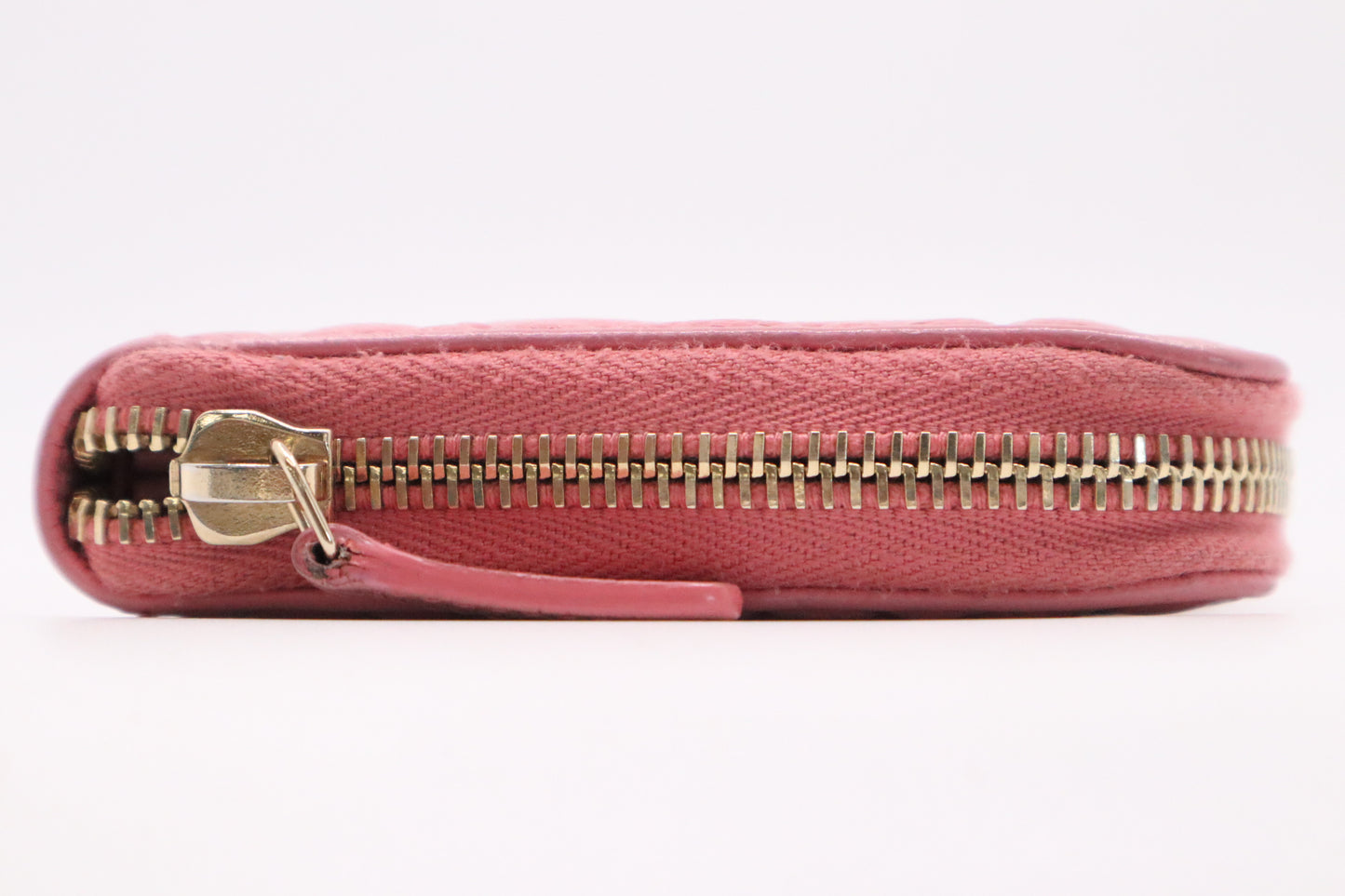 Chanel Long Wallet in Pink Camellia Leather