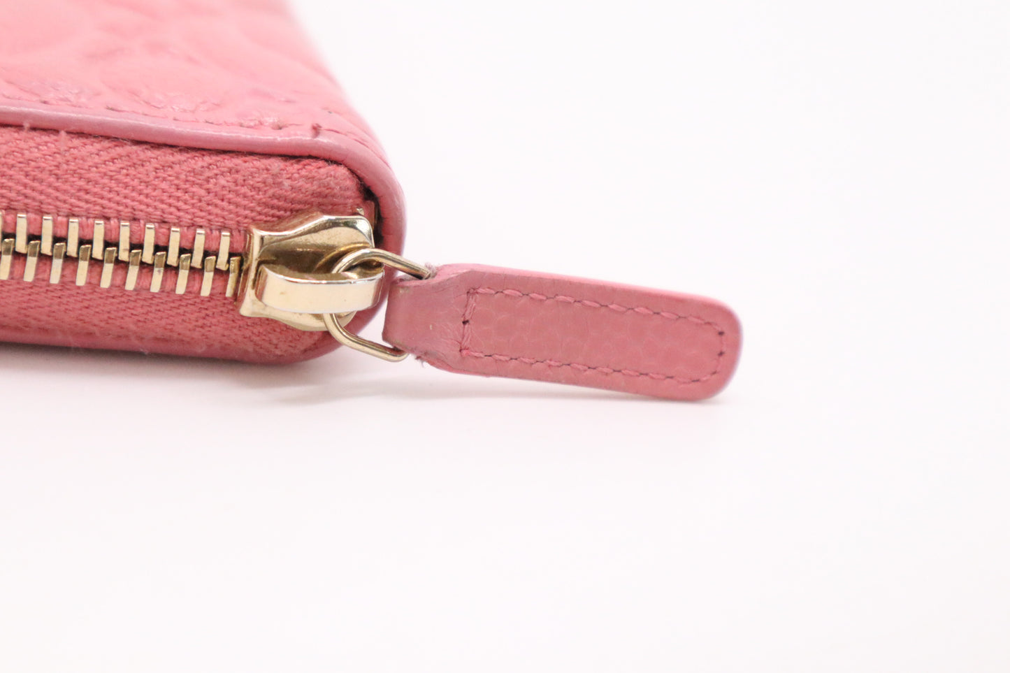 Chanel Long Wallet in Pink Camellia Leather