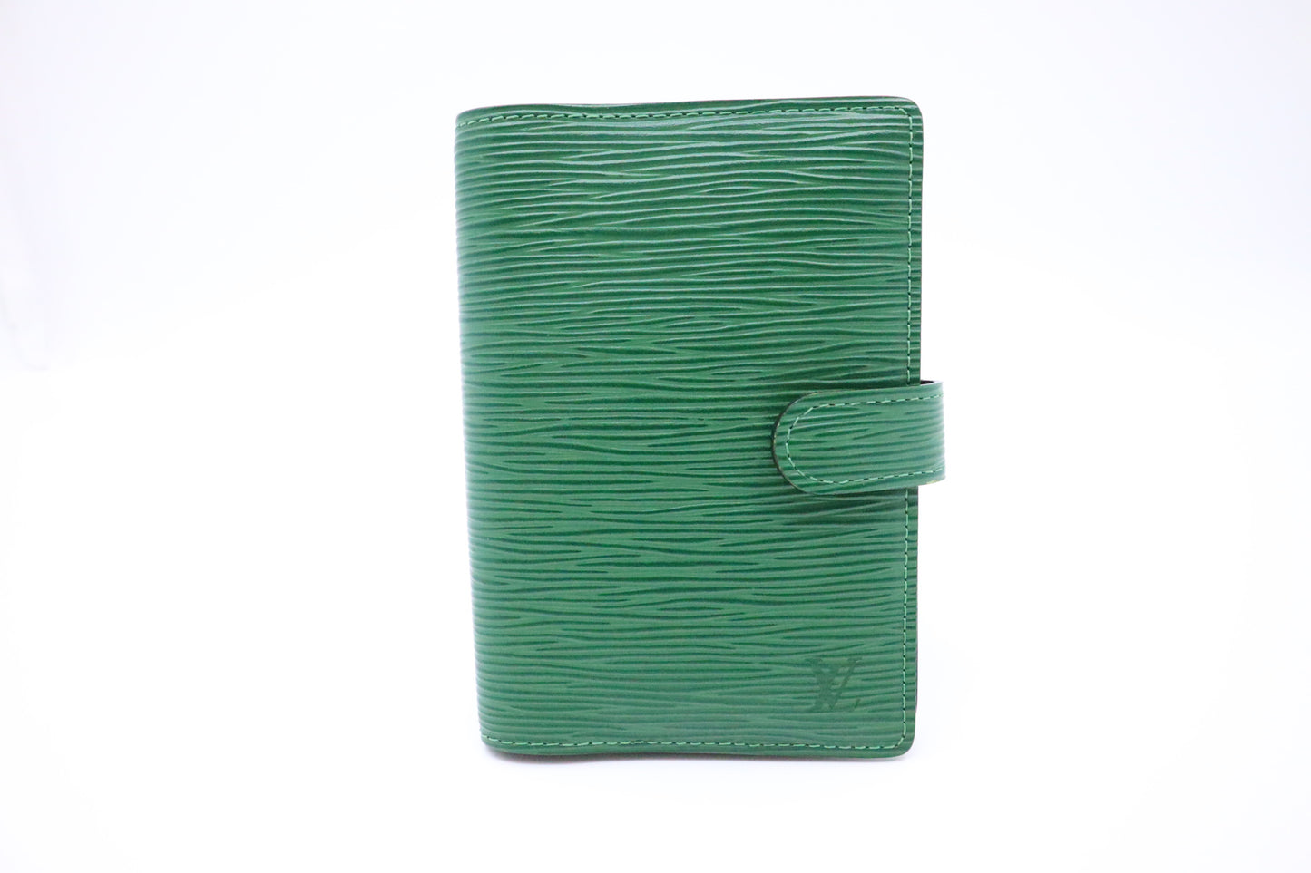 Louis Vuitton Agenda PM in Green Epi Leather