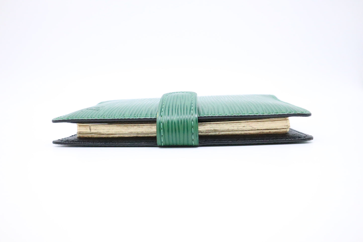 Louis Vuitton Agenda PM in Green Epi Leather
